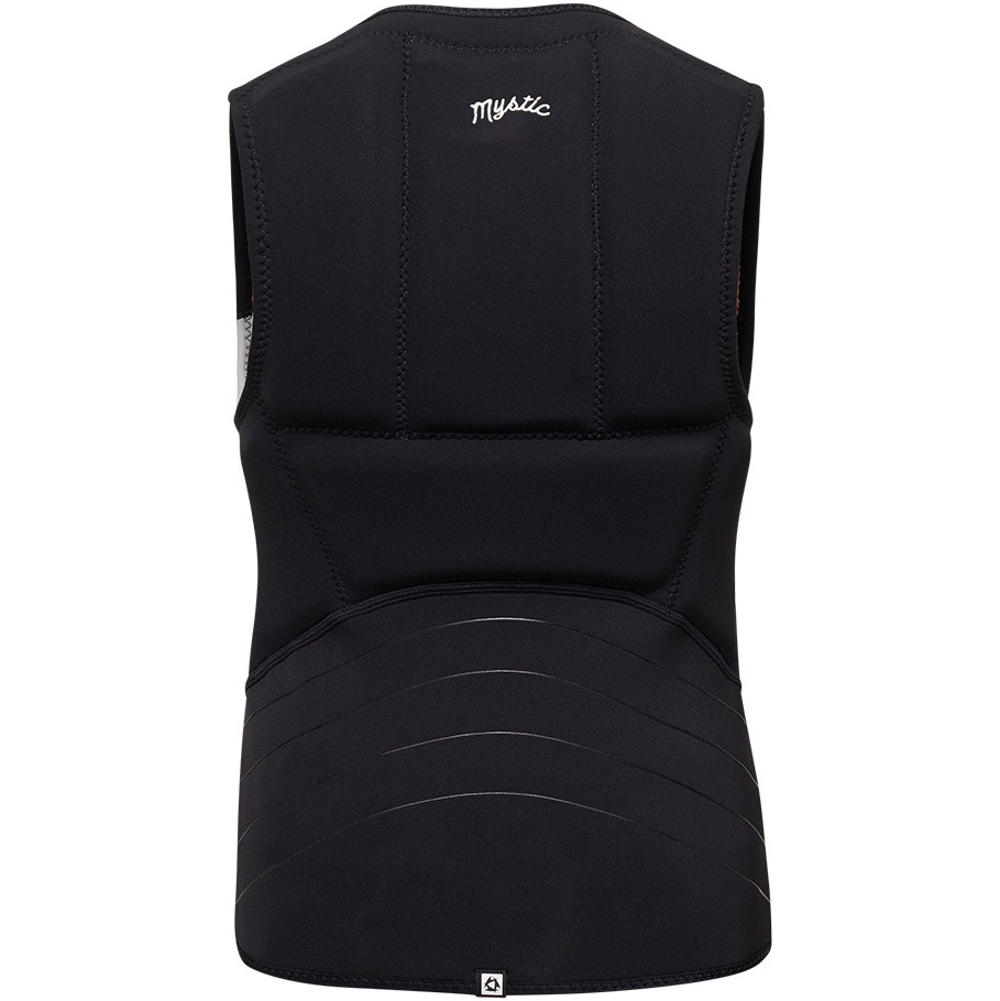 2026 Mystic Womens Dusk Front Zip Kite Impact Vest 35005.230216 - Black